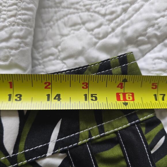 Vintage Manuheali'i Board Shorts Size 34/ 9" Inseam Rare Made in Hawaii Green - Picture 6 of 7